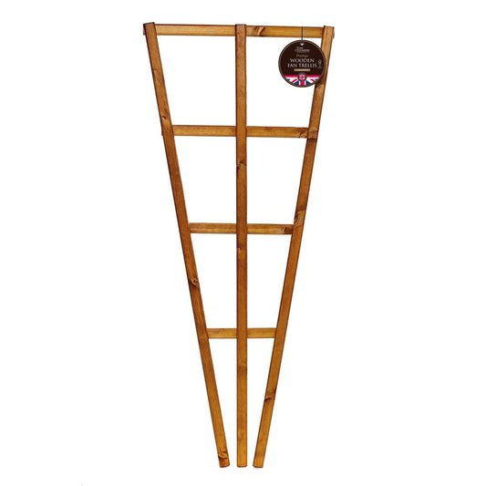 Prestige Wooden Fan Trellis 120x50cm FSC