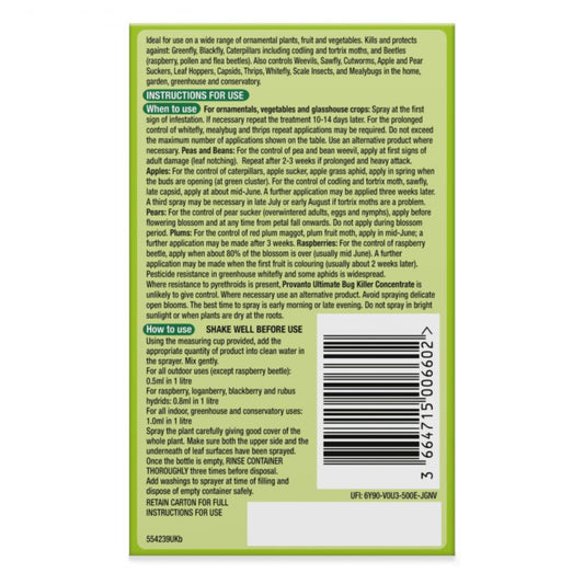 Provanto Ultimate Bug Killer Concentrate