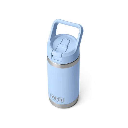 Rambler Jr 12oz (355ml) Kid's Bottle with Straw Cap Big Sky Blue