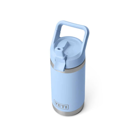 Rambler Jr 12oz (355ml) Kid's Bottle with Straw Cap Big Sky Blue