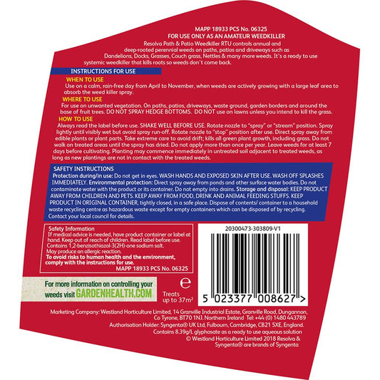 Resolva Path & Drive 1L