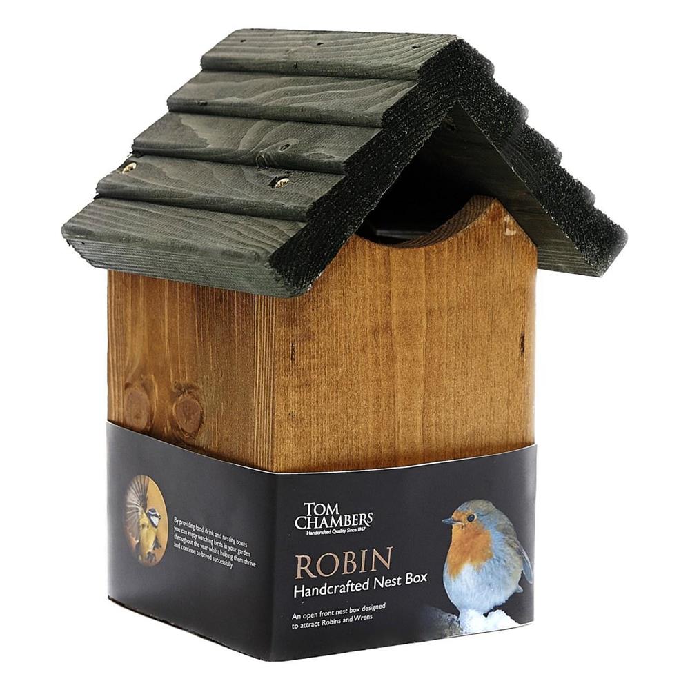 Robin Nest Box -- (Fsc)
