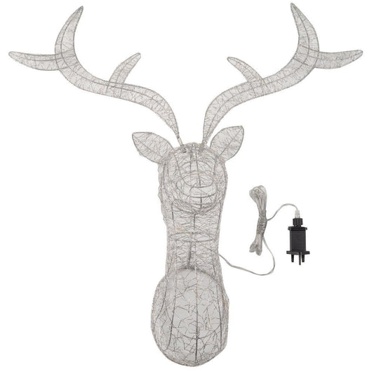 Stag Head 250 LEDs Warm White