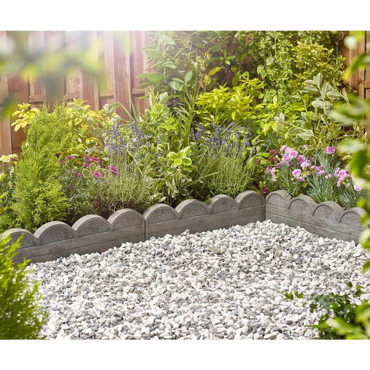 Wave Top Edging 600mm Antique