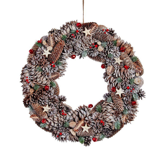 WinterSpice Artificial Christmas Wreath 36cm