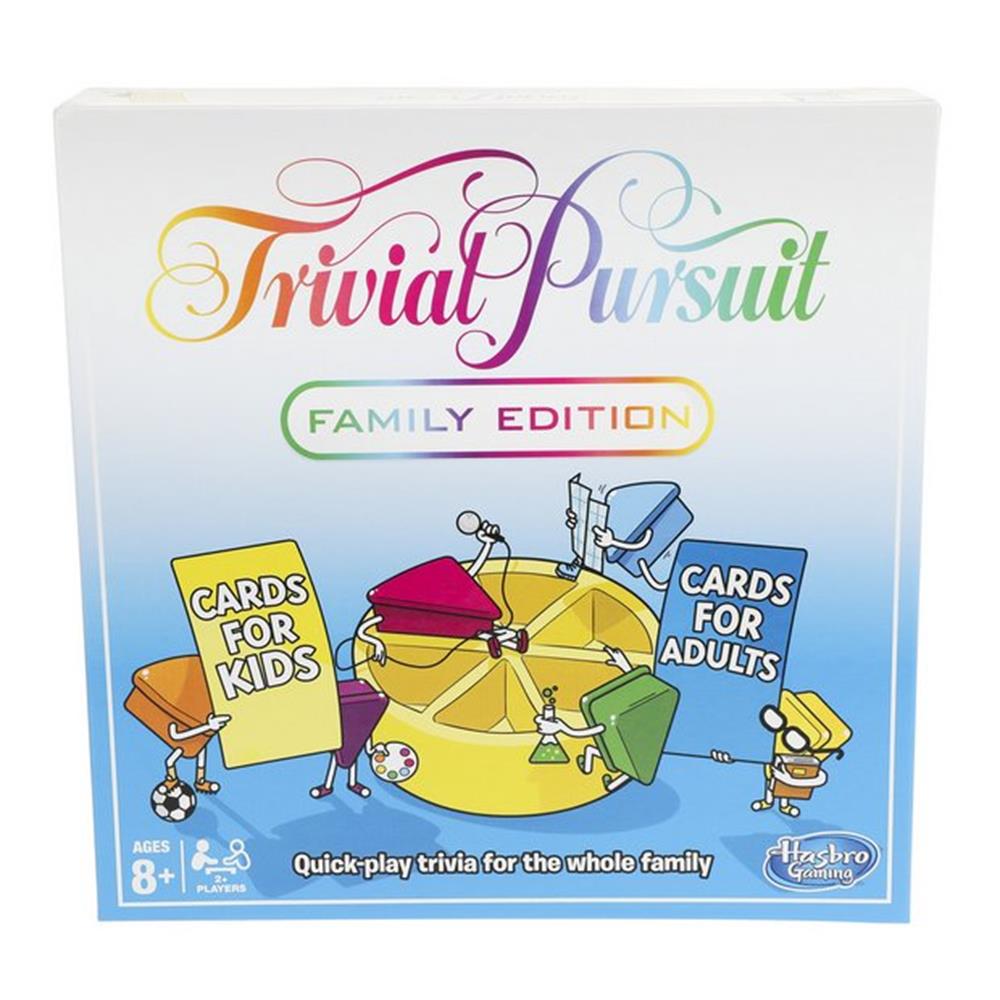 Trivial Pursuit Family Edition Board Games Polhill Garden Centre