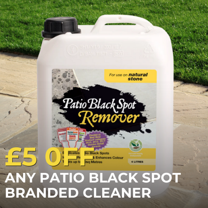 £5 Off Any Patio Black Spot Product with Polhill+